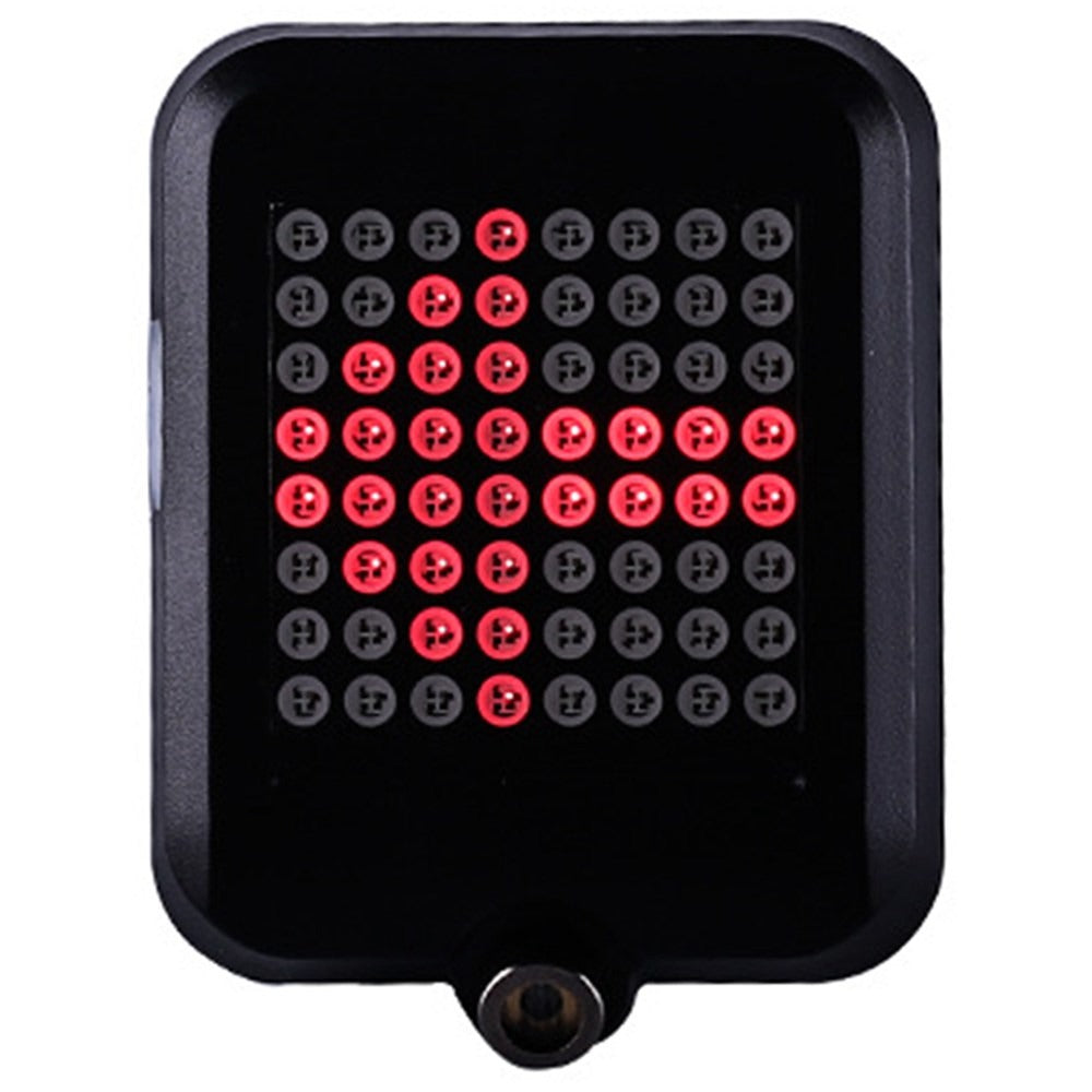 Automatic Direction Indicator Light Infrared Laser - Black